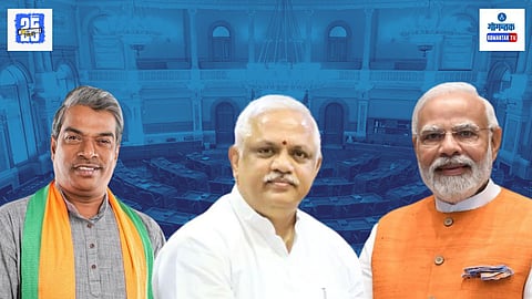 Damu Naik, Narendra Modi, B L Santosh 