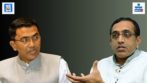 Deepak Dhavlikar,  Pramod Sawant 