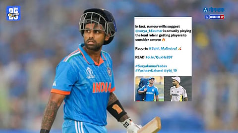 Suryakumar Yadav Tweet 