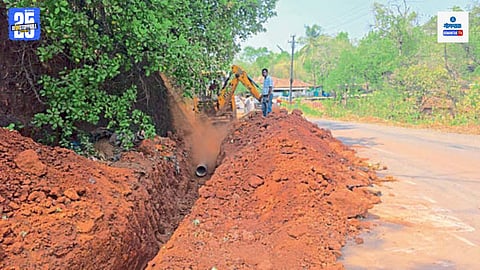 Mandrem water supply issue