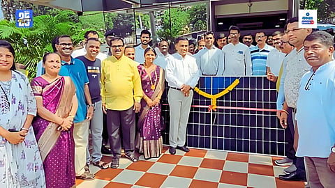 Sanquelim Ravindra Bhavan solar energy