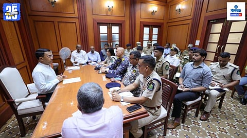 Pramod Sawant security meeting