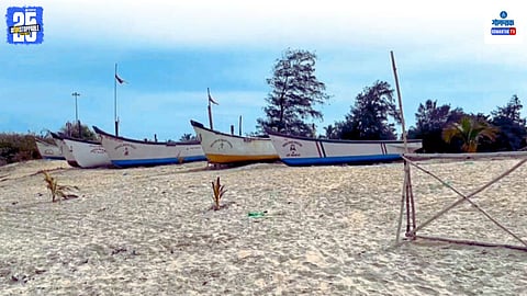 Benaulim fishing boats