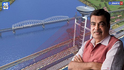 Zuari Bridge Tower Height 125 Meters