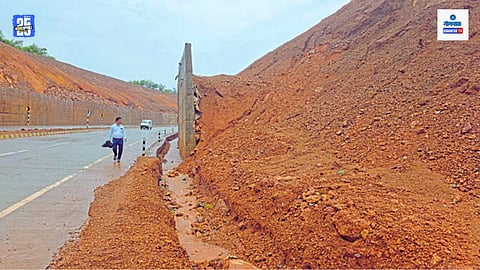 Malpe Pernem NH66 landslide fear