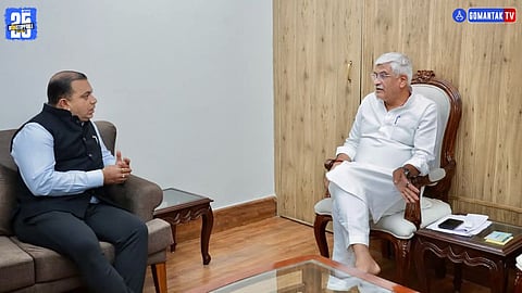 Goa Tourism Minister Meets Union Minister