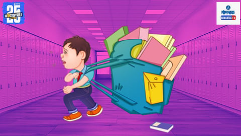 school bag weight policy violation in Goa 2020