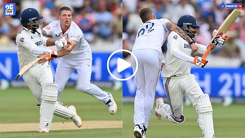 Ravindra Jadeja And Brydon Cars Fight