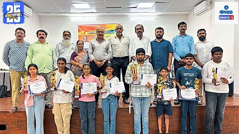 winner of U19 state level open chess competition