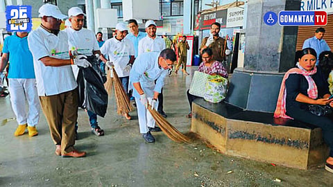 Vishwajit Rane cleanliness campaign
