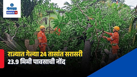  Goa Rainfall Update