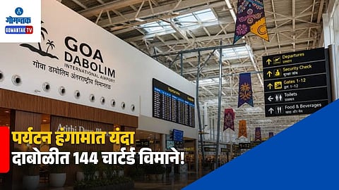 Dabolim charter flights 2026