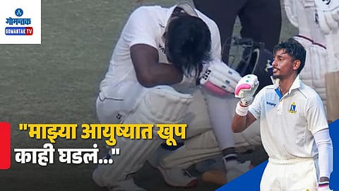 Abhishek Porel Ranji Trophy Century 2026