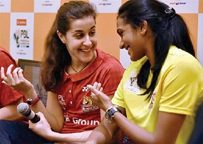 Sindhu not worried about playing against Hyderabad
