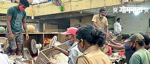 Panaji Market  encroachment