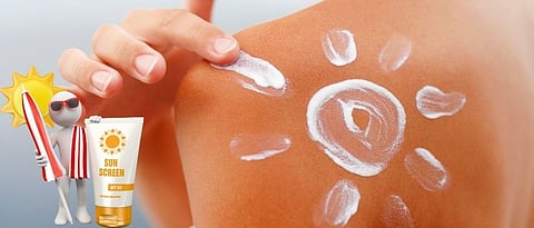Summer Skin Protection Use sunscreen to prevent skin cancer