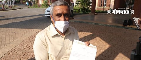 Magho MLA Sudin Dhavalikar withdrew the petition
