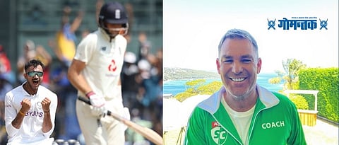 India Vs England Shane Warne predicts India will be batting again by no later than tea