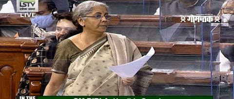 Lok Sabha Finance Minister Nirmala Sitharaman replied to the Congress