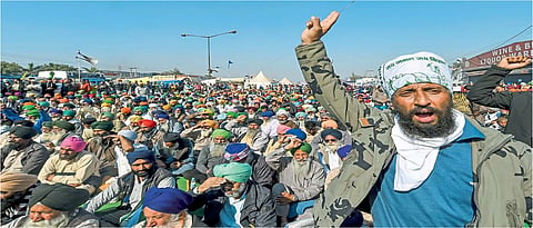 If the government does not listen to the demands of the farmers then after January 26 Delhis Rajapth will be renamed Krishipath