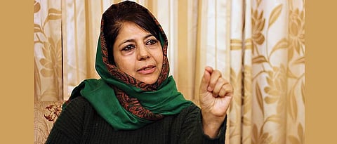 Mehbooba Mufti claims that she has been was re home arrested along with his daughter in Shrinagar