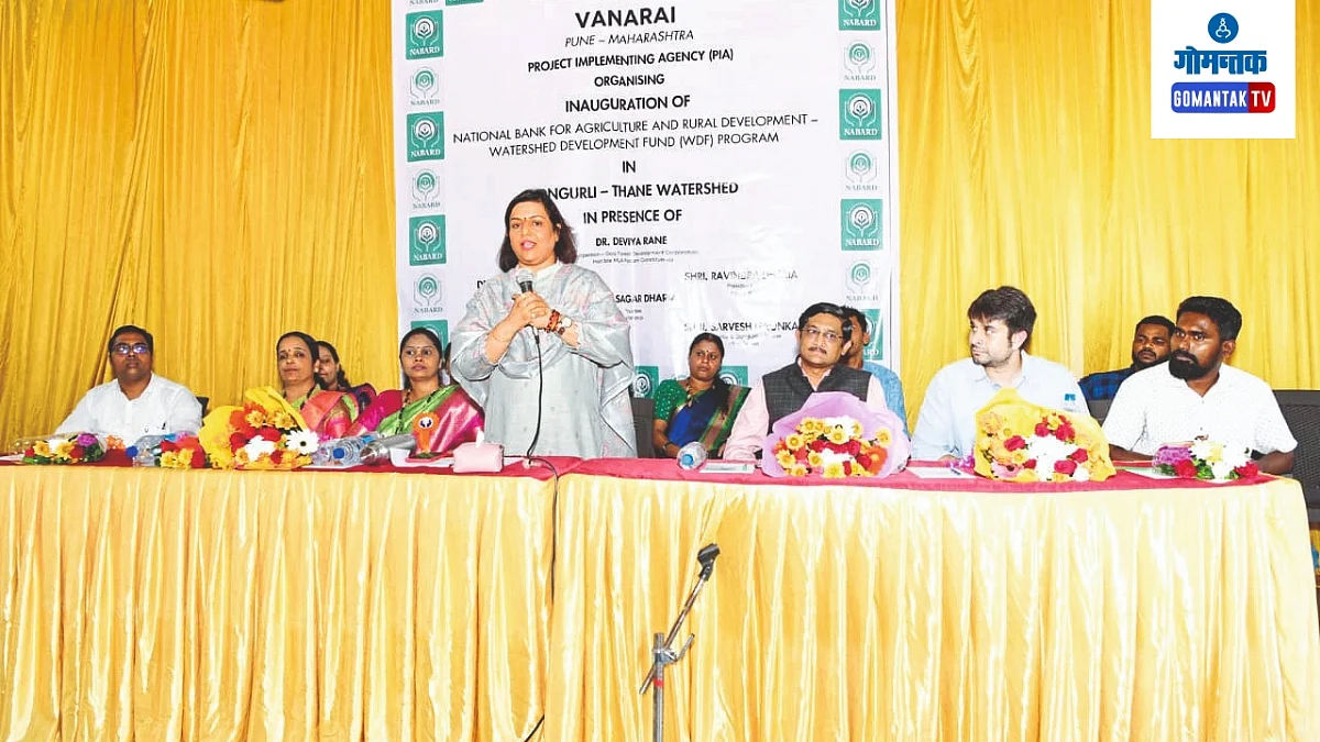 MLA Divya Rane: पाणलोट क्षेत्र विकास प्रकल्पाचे डोंगुर्लीत उद्घाटन ...