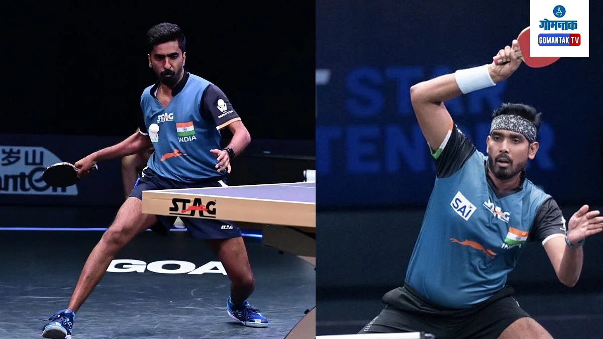 भारतीयांत शरथ, साथियन प्रमुख खेळाडू Goa marthi news 'WTT Star