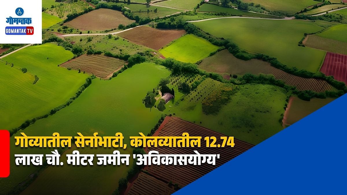 Goa Land Zoning: गोव्यातील सेर्नाभाटी, कोलव्यातील 12.74 लाख चौ. मीटर ...
