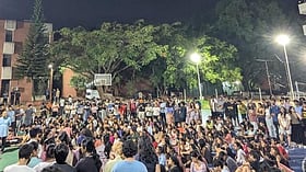 NLSIU students stage over-night protest over hostel conditions, crumbling infrastructure