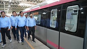 Delay hits elevated Pink Line again, opening likely by August 15