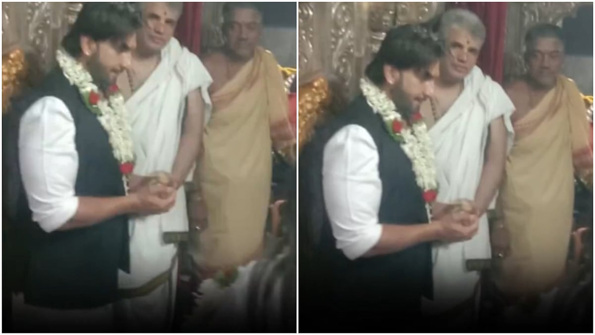 Ranveer Singh Visits Chamundeshwari Temple Amid FWICE Ban Controversy