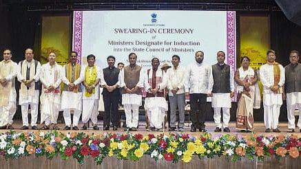 Ethnicity trumps seniority as 12 MLAs inducted into Assam Cabinet