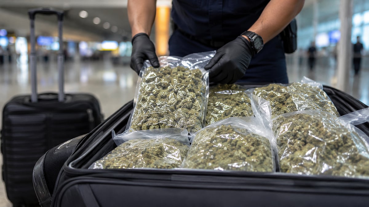 Passenger arriving from Bangkok held with hydroponic ganja worth Rs 5.23 crore at Bengaluru Airport