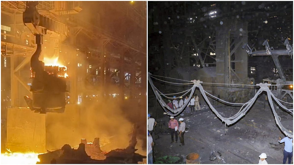 Vizag steel plant blaze: Sliding gate failure suspected as trigger for fire, raw material quality under lens