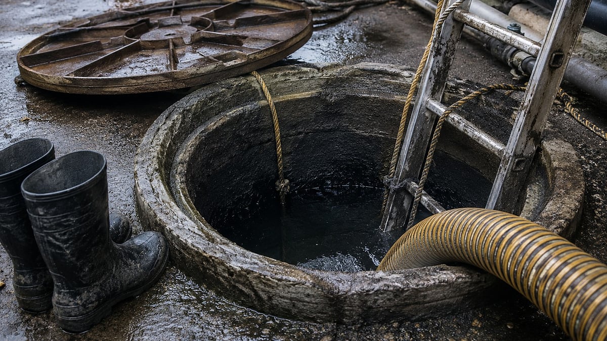 Worker, security guard die of asphyxiation while cleaning sewage tank in Noida