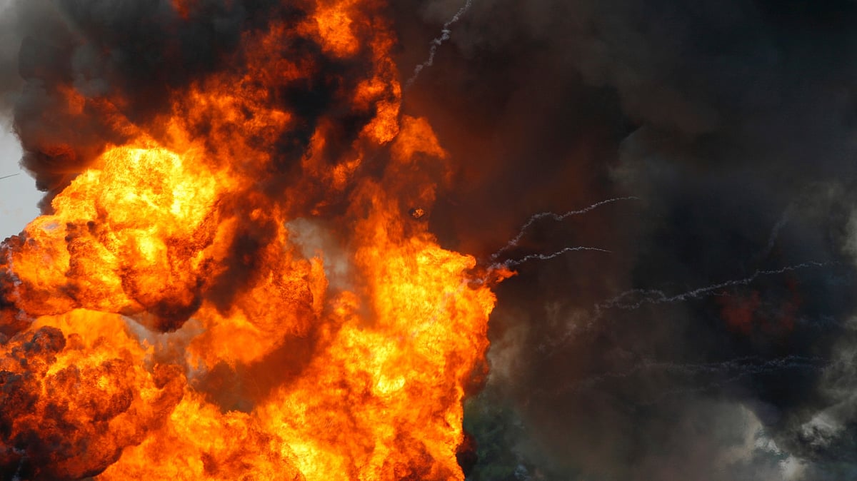 Fuel tanker explosion after traffic accident kills 10 in Western Iran, state media says