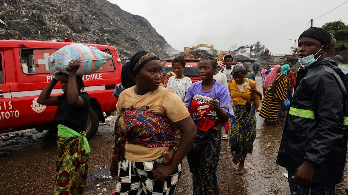 Landslide at Guinea landfill kills 30, government says