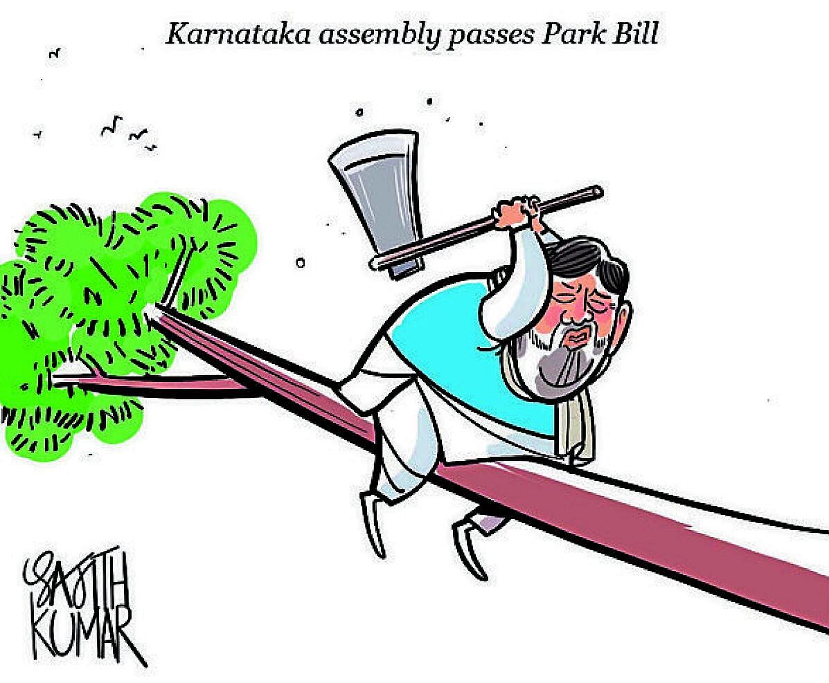 DH Toon | 'Park Bill passed'
