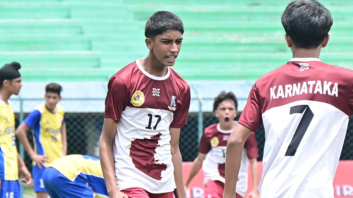 Junior National Football Championship: Dhruv Shyam nets hat-trick for Karnataka
