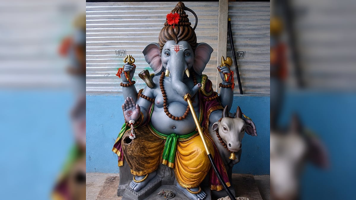 West Bengal artisans raise bar for Davanagere’s Ganesha idol makers