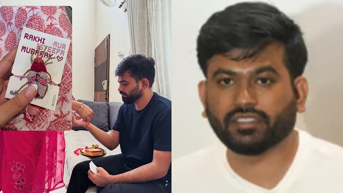 'Rakhi Aur Istefa Mubarak': Abhijeet Dipke marks Raksha Bandhan with Cockroach-themed rakhi