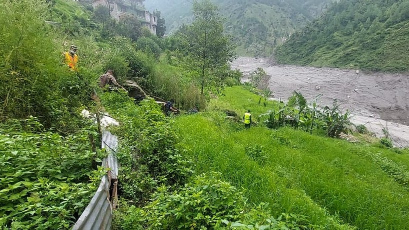 Indian rescue specialists reach Nepal to help locate workers trapped in hydropower tunnels