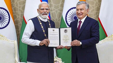 PM Modi conferred with Uzbekistan's prestigious Order of 'Oliy Darajali Do'stlik'