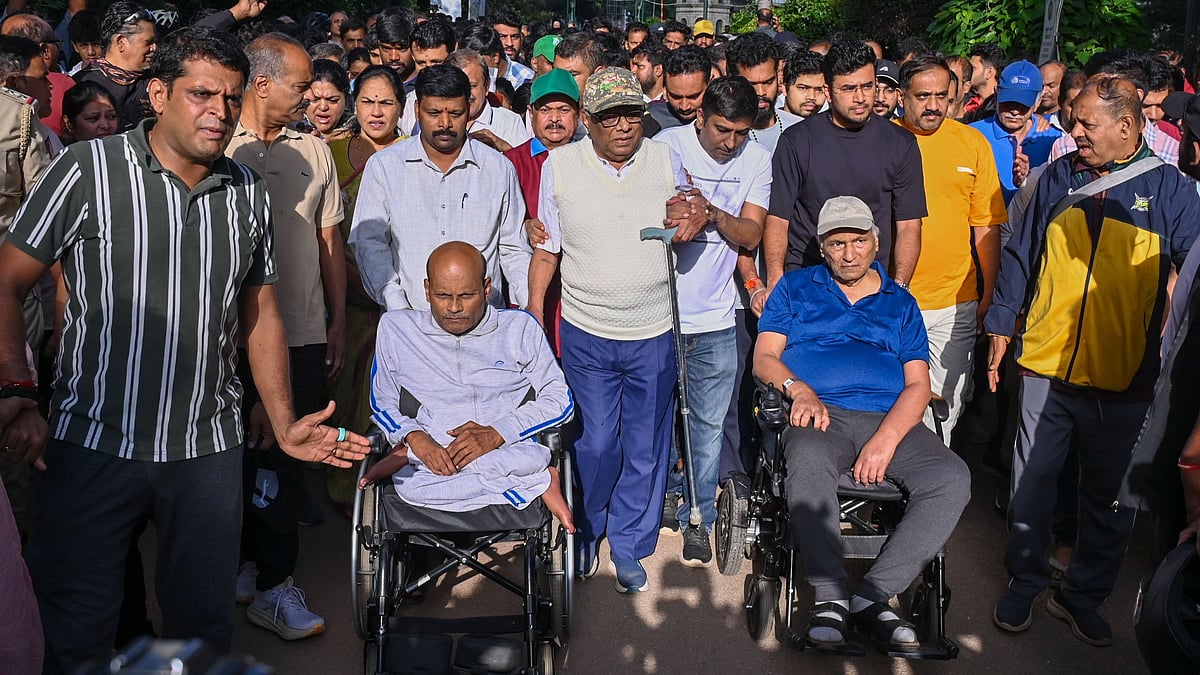Four BJP MPs from Bengaluru join Lalbagh march