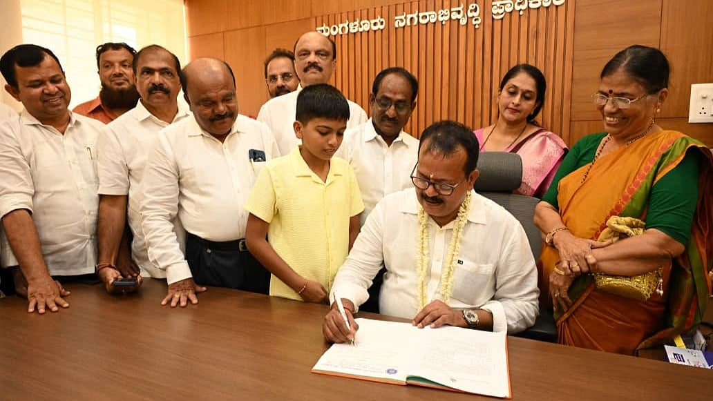 Implementing master plan for Mangaluru development is my top priority: MUDA Chairman Santhosh Kumar Shetty