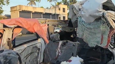 Eight students from Tamil Nadu killed as car rams into parked lorry in Kerala's Thrissur