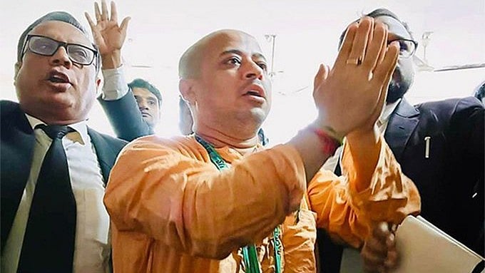 Bangladesh: Jailed Hindu rights leader Chinmoy Krishna Das granted parole to attend mother's funeral
