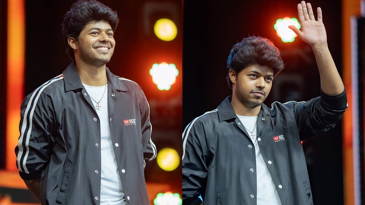 'Sigma' pre-release event: Jason Sanjay mirrors dad Vijay’s mannerisms, wins over fans