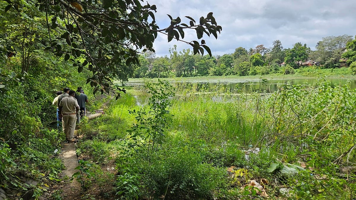 Forest Dept to install net at lake amid crocodile concerns in Yellapur