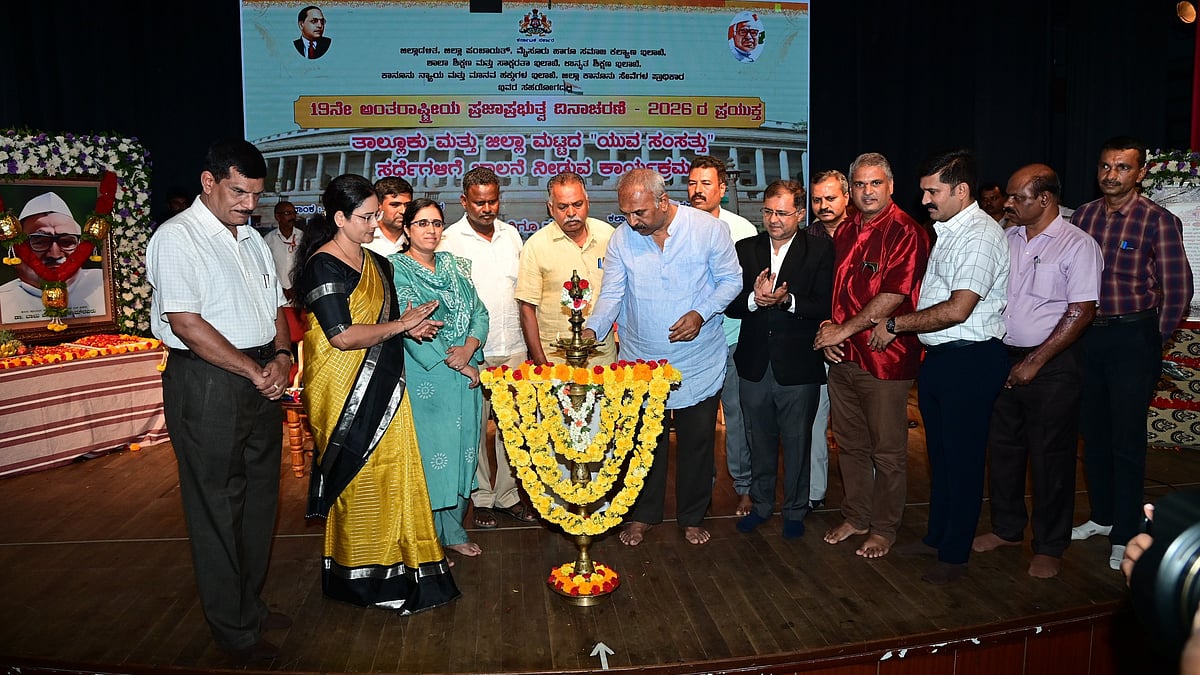 Democracy is India's strength, voting fundamental right: MLC K Shivakumar